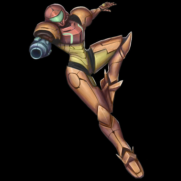 Samus Aran - Metroid Fanart